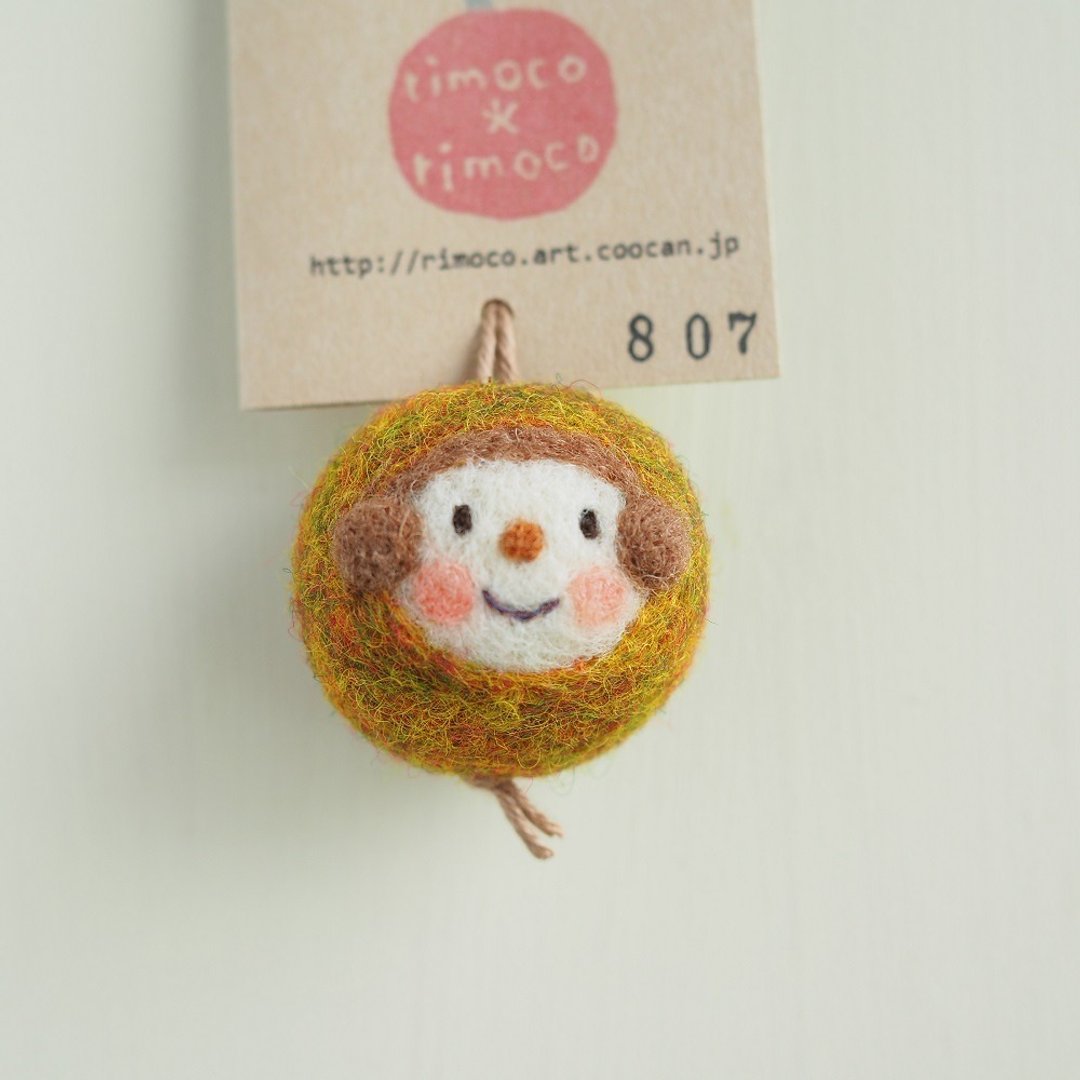 Wool felt Nico Nico - 挂绳/吊绳 - 羊毛 多色