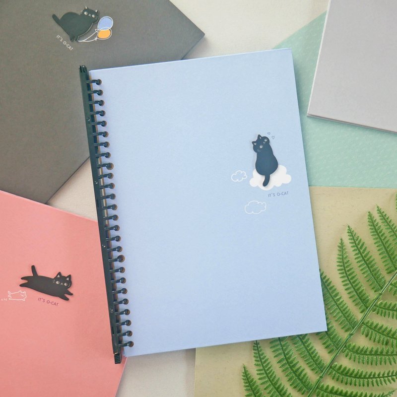 O-CAT - 斩形猫细版DIY封面组 (26孔)。JFN-154。 - 文件夹/资料夹 - 纸 