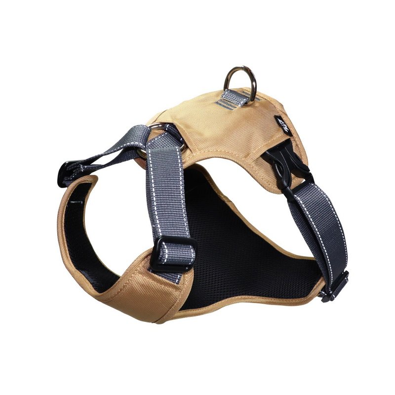 URBAN HARNESS 宠物包覆式胸背带 卡其 - 项圈/牵绳 - 尼龙 卡其色