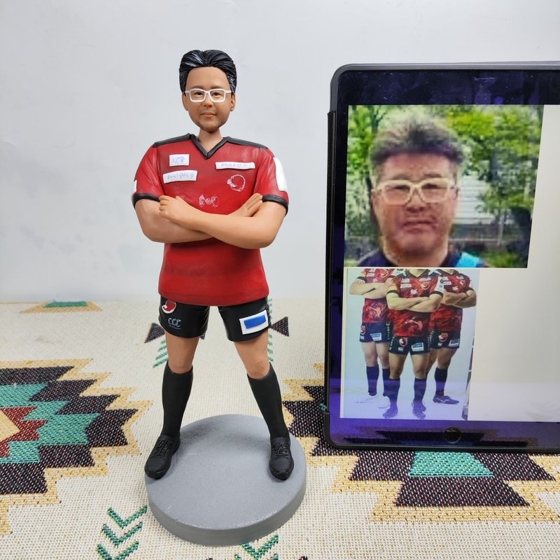 客制化人物公仔 人偶 3D人像画 似颜绘 肖像 定制 生日 纪念 礼物 - 玩偶/公仔 - 粘土 多色