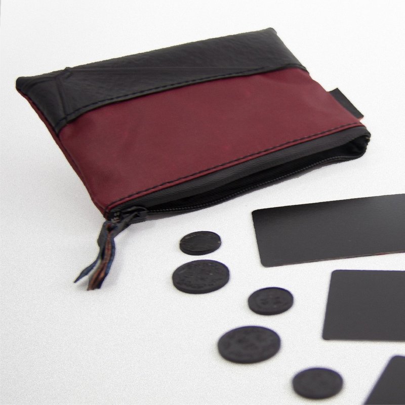 回收篮球// Block 封阻万用包 红色 - 化妆包/杂物包 - 其他材质 红色