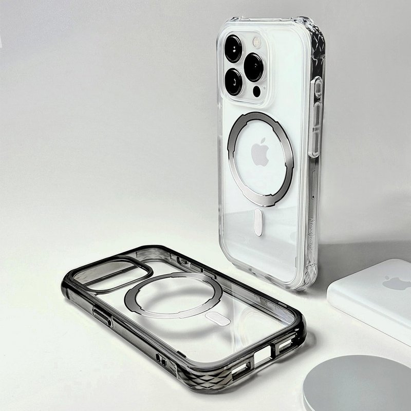 【NavJack】Magus 超磁吸军规防摔壳  │APPLE iPhone 15 全机种 - 手机配件 - 塑料 白色