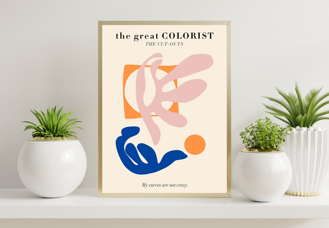Matisse Pink Print, Matisse Print, Henri Matisse Print, Matisse Print Download - 电子手绘真人画像/绘画/插画 - 其他材质 