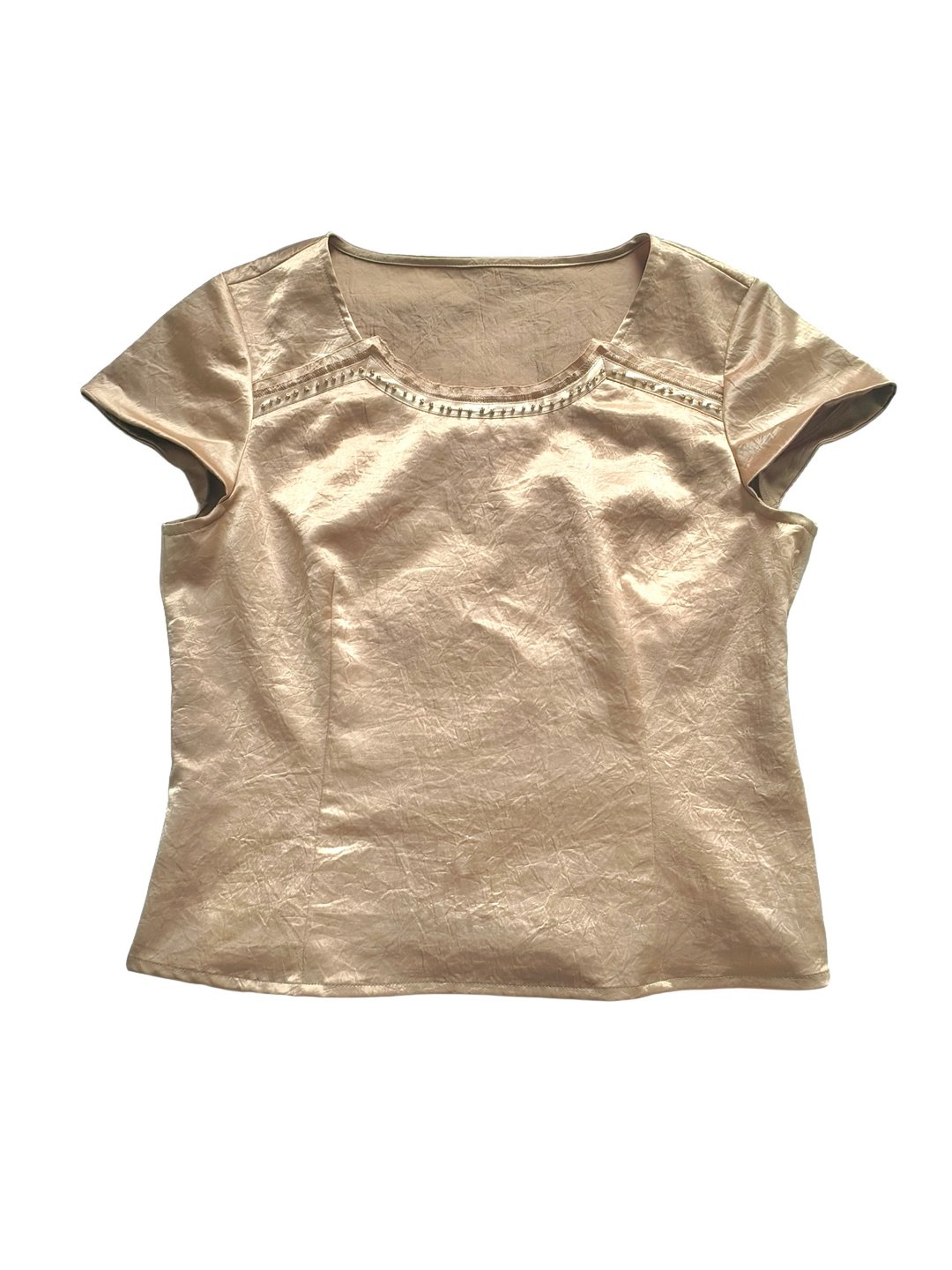 纪梵希Givenchy 中古款 短袖上衣 - 女装 T 恤 - 其他材质 金色