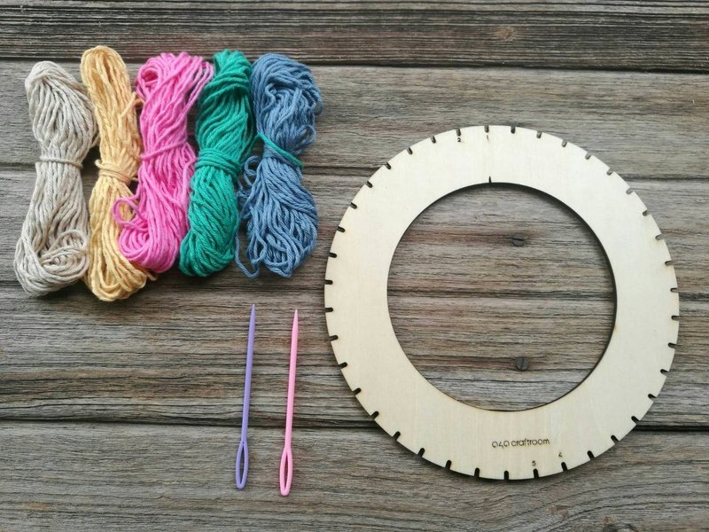 141 Round Loom - 木工/竹艺/纸艺 - 木头 