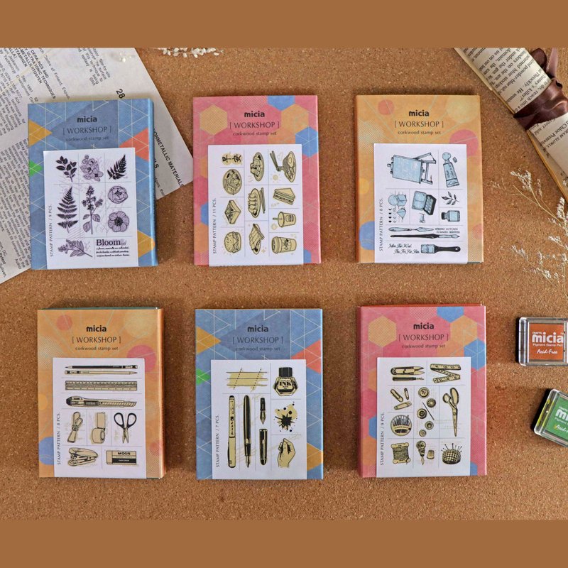 软木手帐印章 - 印章/印台 - 其他材质 