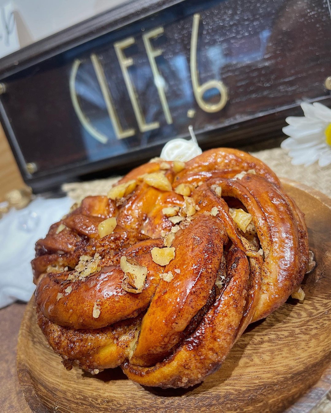 Clef.6 脆皮肉桂卷 4入组 - 面包/吐司 - 新鲜食材 