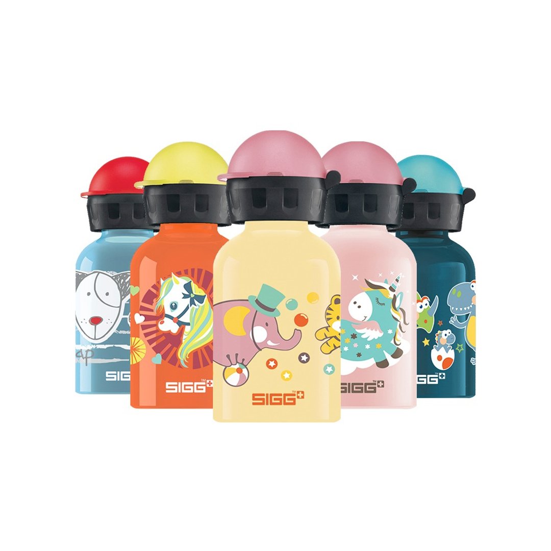 瑞士百年 SIGG 儿童冷水壶 300ml / 任选买一送一 - 水瓶/水壶 - 不锈钢 多色