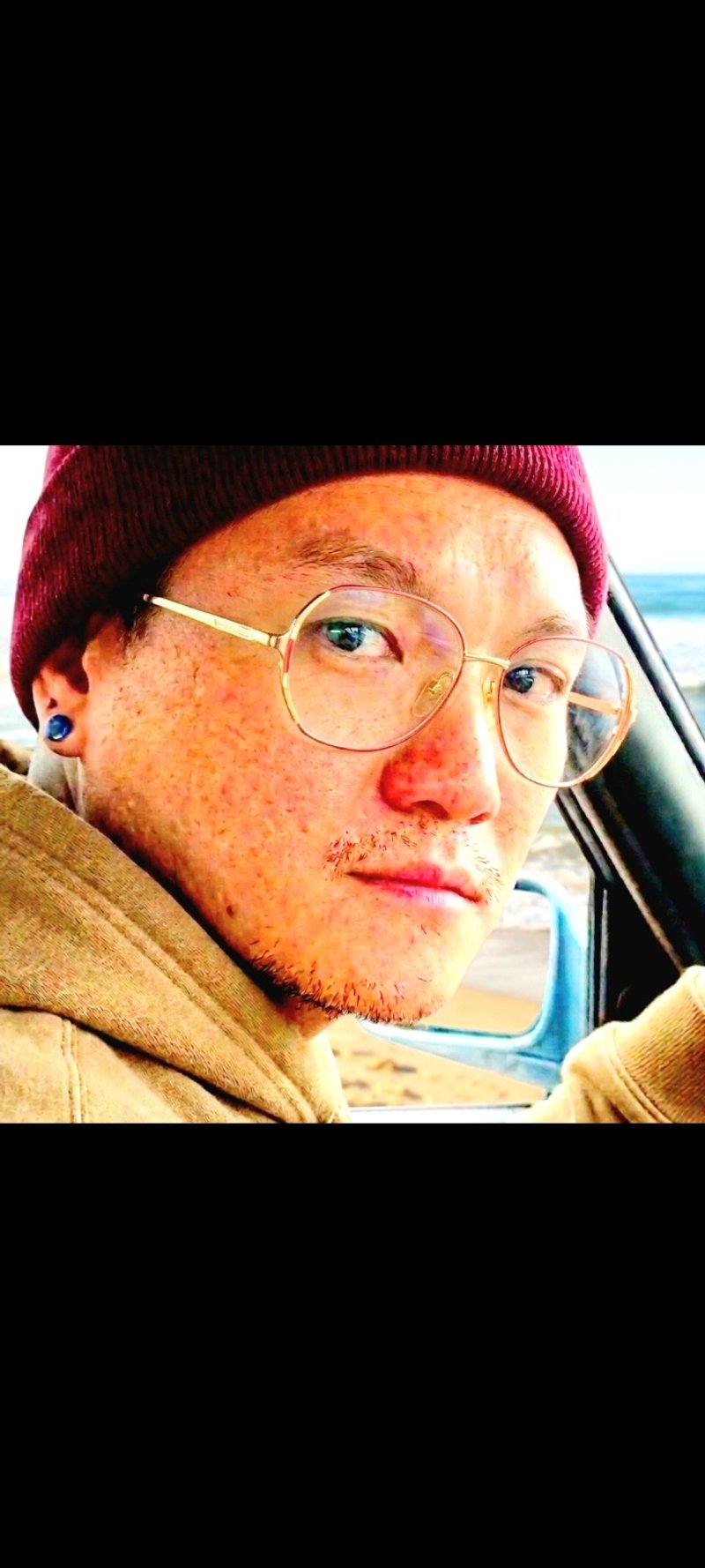 包 K 金 日本 Monb 粉红金 镶嵌珐琅 中性款 全新金属古董眼镜 - 眼镜/眼镜框 - 其他金属 粉红色