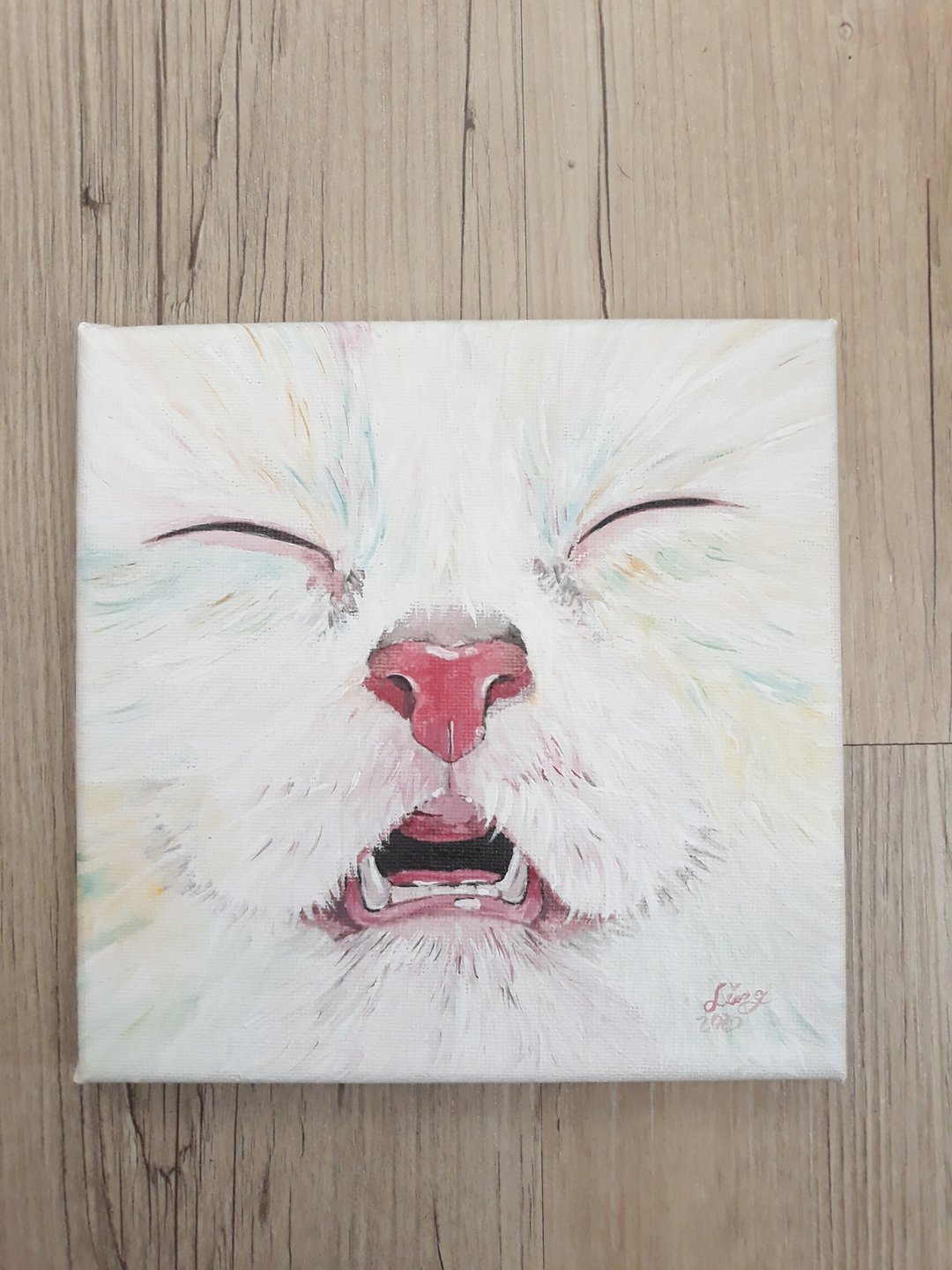 独一无二的猫鼻子/原画/义卖9-18 - 海报/装饰画/版画 - 颜料 多色