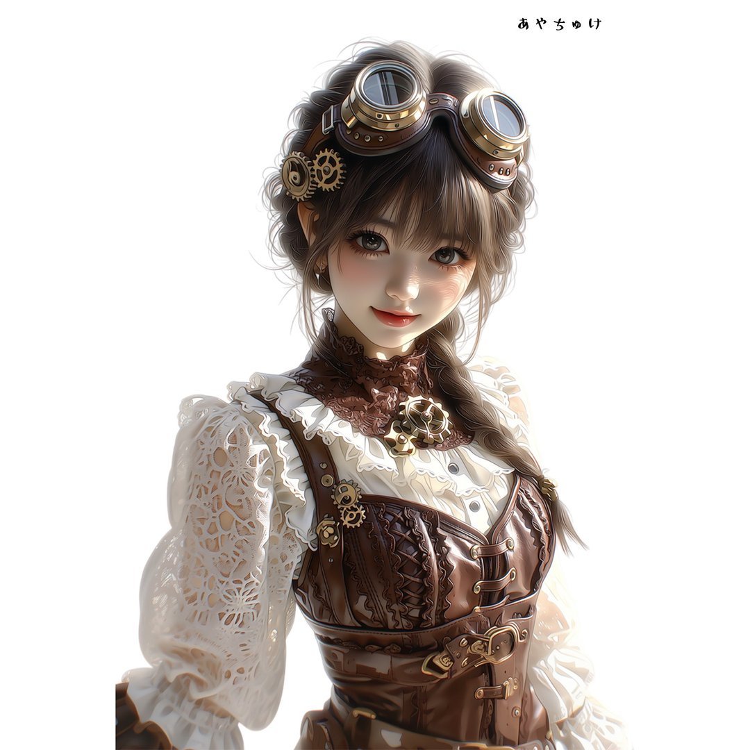 【五月新品 5】07-124-0226 人物贴纸 蒸汽庞克风格 - 贴纸 - 纸 