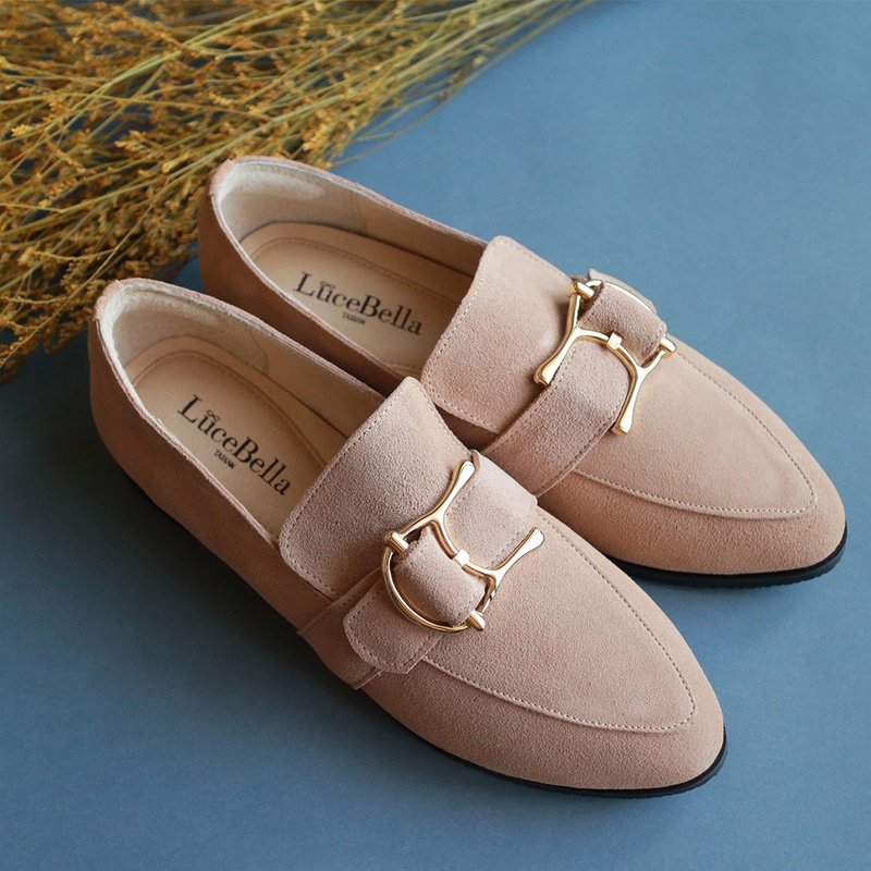 【跳进兔子洞】3M防水宽楦尖头鞋_卡其 - 雨鞋/雨靴 - 真皮 卡其色