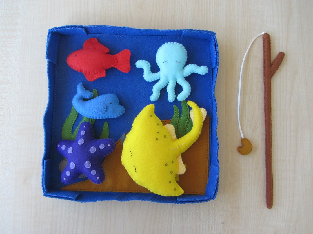 Fishing game for children - 桌游/玩具 - 聚酯纤维 多色