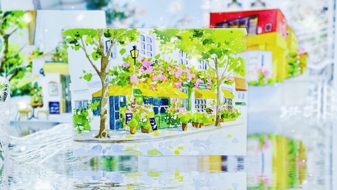 晴日街道 OKMT新七天流麻咕卡贴纸PET手帐胶带 - 纸胶带 - 塑料 多色