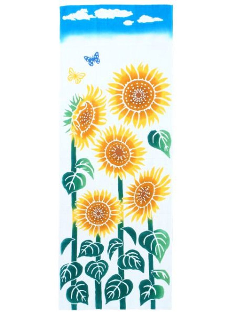 TENUGUI Towel - Sunflower - 毛巾浴巾 - 其他材质 