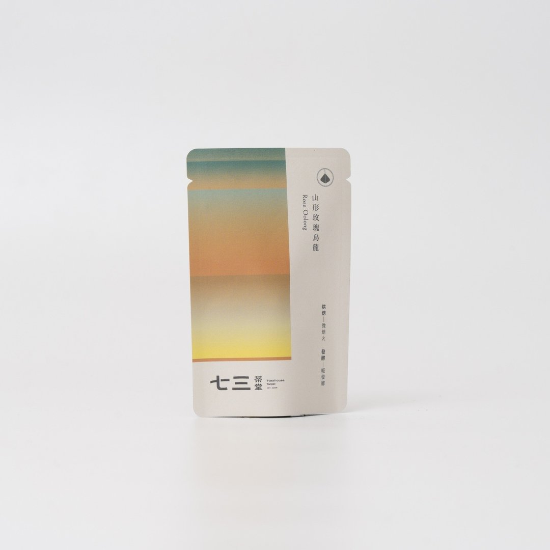 七三茶堂 立体茶包丨山形玫瑰乌龙 1入–单包装 - 茶 - 纸 多色