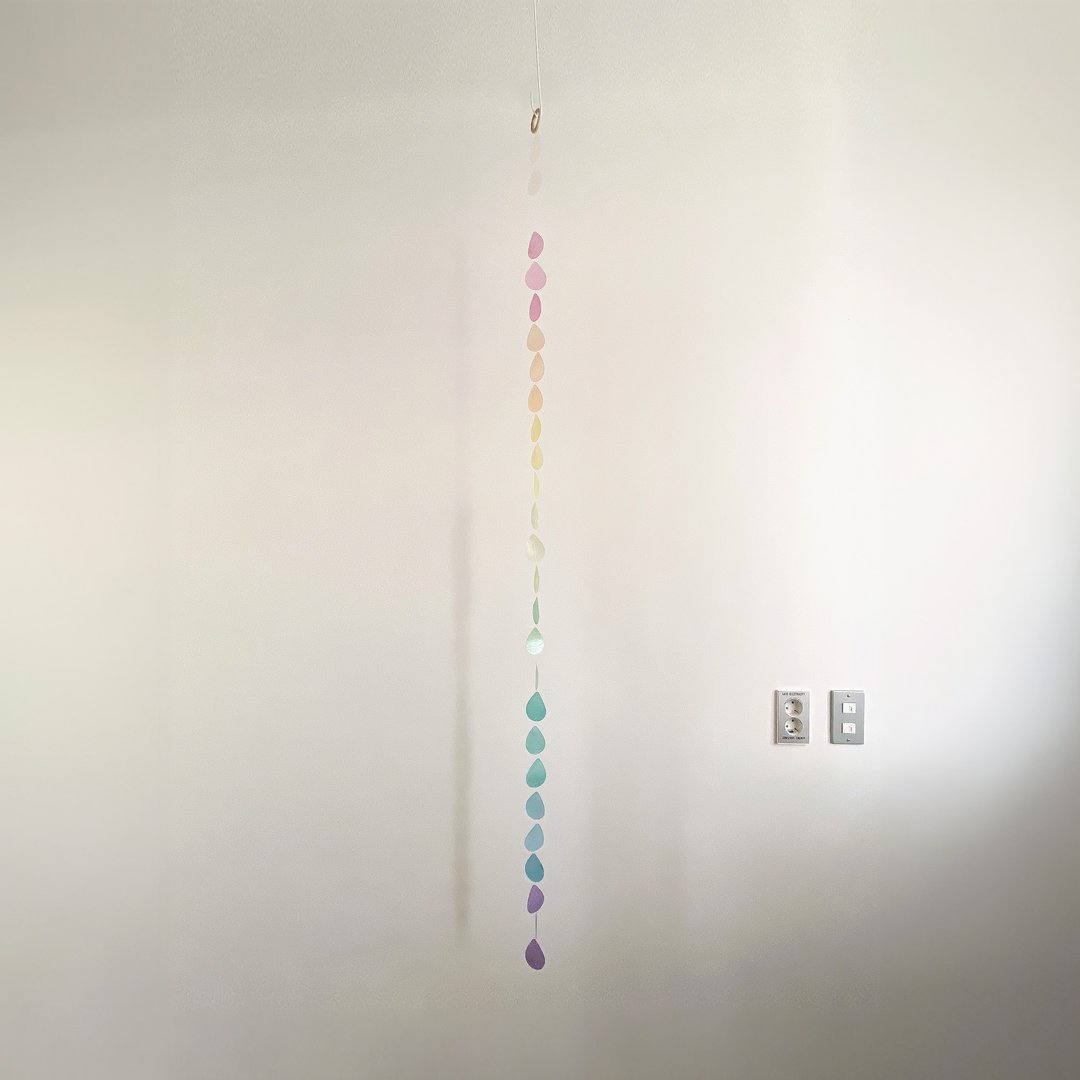 DIY套件|赫尔辛基黎明市场-彩虹-雨滴|贝壳风铃手机|#0-501 - 其他 - 贝壳 多色