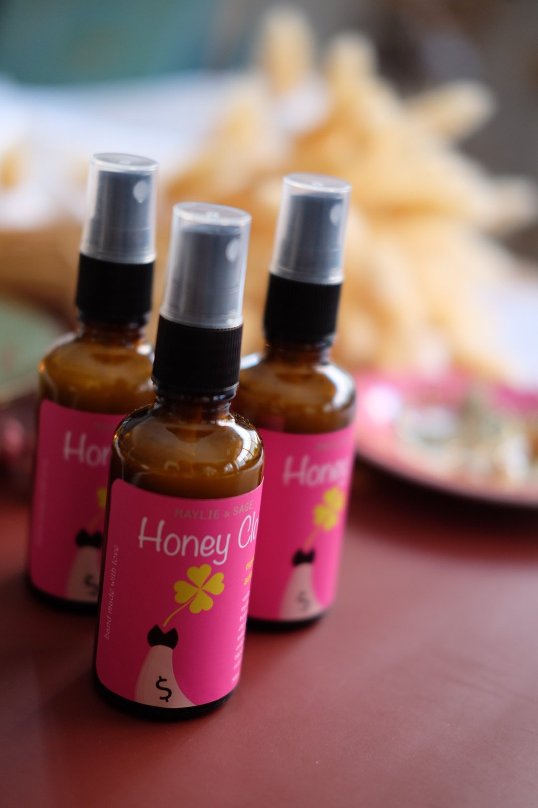 Honey Clover 四叶甜甜 气场空间喷雾 | 没药 香草 香甜木质调 - 香薰/精油/线香 - 玻璃 