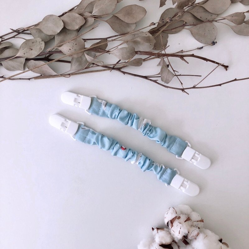 岛森家 / 双头万用夹 /蓝 - 其他 - 棉．麻 蓝色