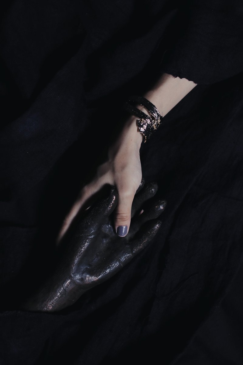 MU  中药材Remnant系列  当归手镯 - 手链/手环 - 铜/黄铜 金色