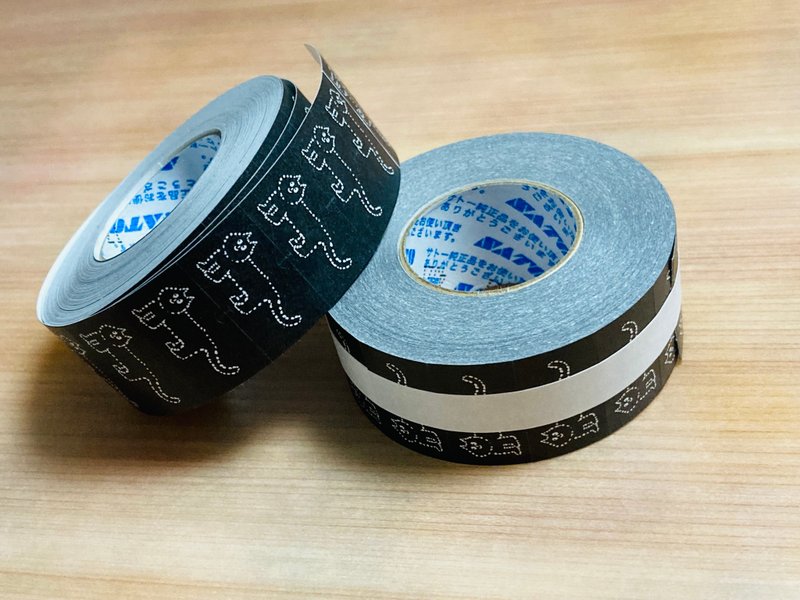 原厂标签贴纸黑猫捉迷藏 - 贴纸 - 纸 