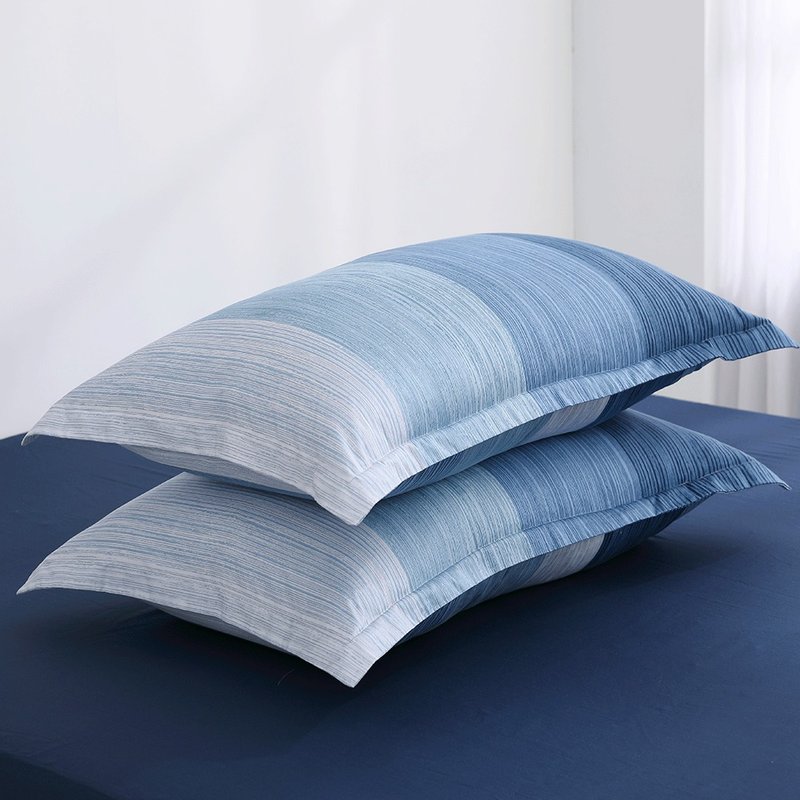 好关系 HAOKUANXI | 宇宙星轨-新天丝棉枕套 - 寝具 - 环保材料 蓝色