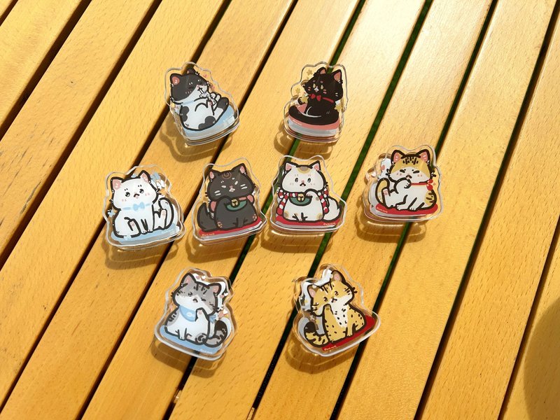 猫粒 夹子 - 文件夹/资料夹 - 塑料 