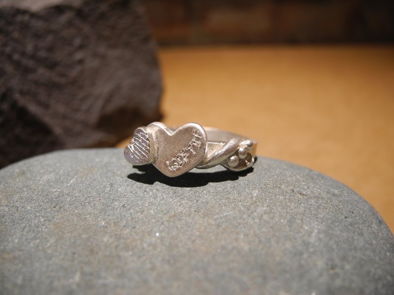 【文青银匠】纯银立体银戒/根据您的想法 DIY 定制化金工体验 - 金工/饰品 - 纯银 