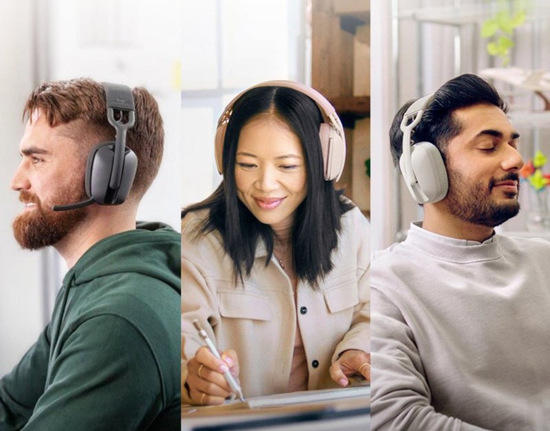 罗技 Zone Vibe 100 无线蓝牙耳机麦克风 - 耳机 - 塑料 