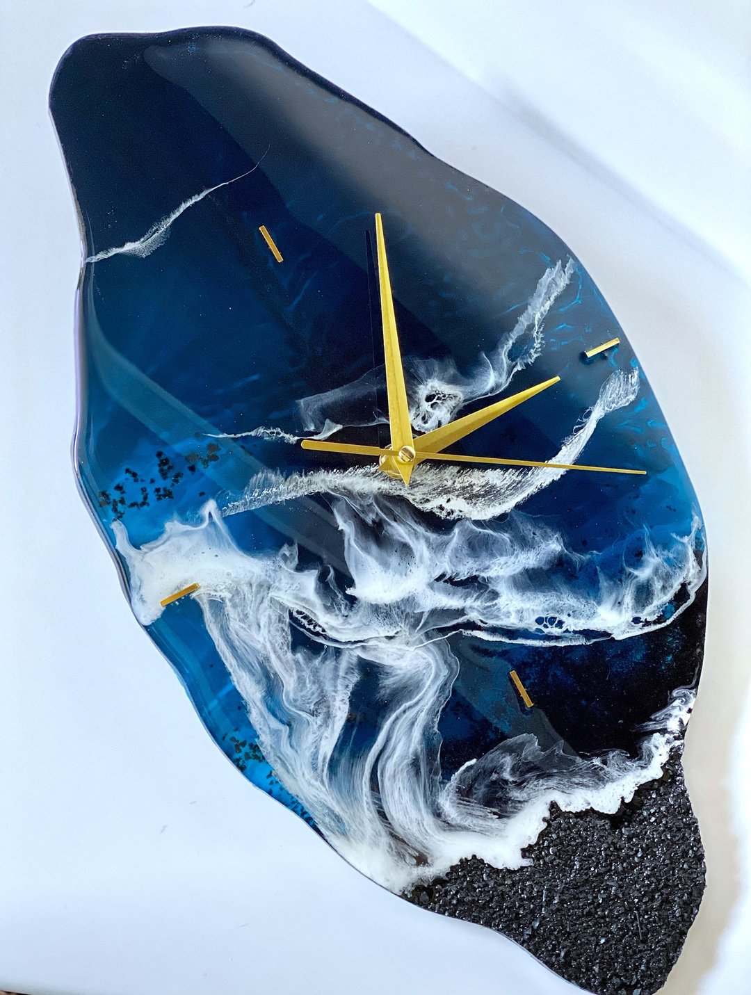 Deep ocean wall decoration, unique sea wall clock 牆面裝飾 海 海洋 - 时钟/闹钟 - 树脂 蓝色
