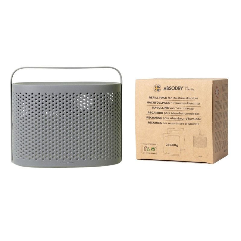 干干好 Absodry Duo Family Bag Large (半年组) 沈稳灰 - 其他 - 环保材料 灰色