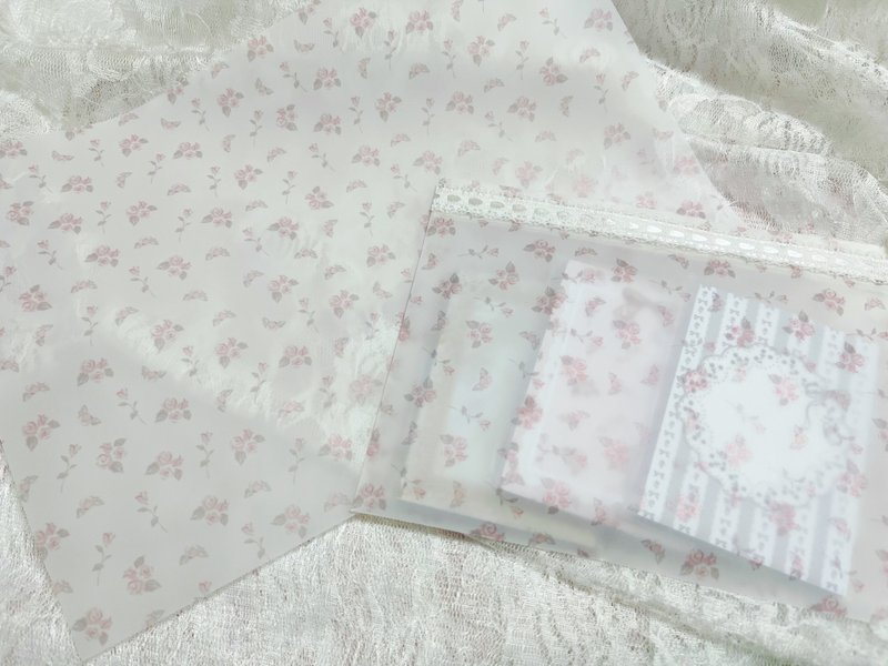 rose tracing paper - 其他 - 纸 多色
