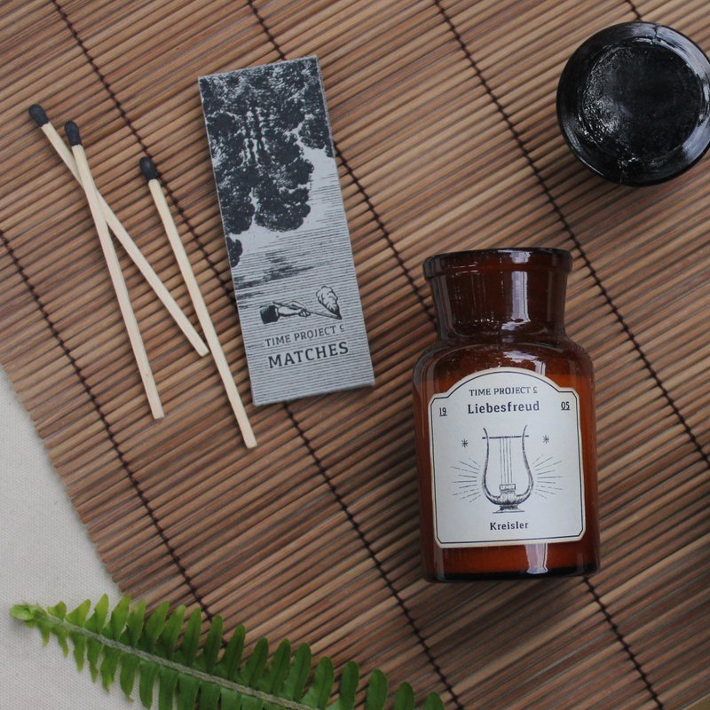 古典系列蜡烛—爱之喜 Liebesfreud - 蜡烛/烛台 - 蜡 灰色