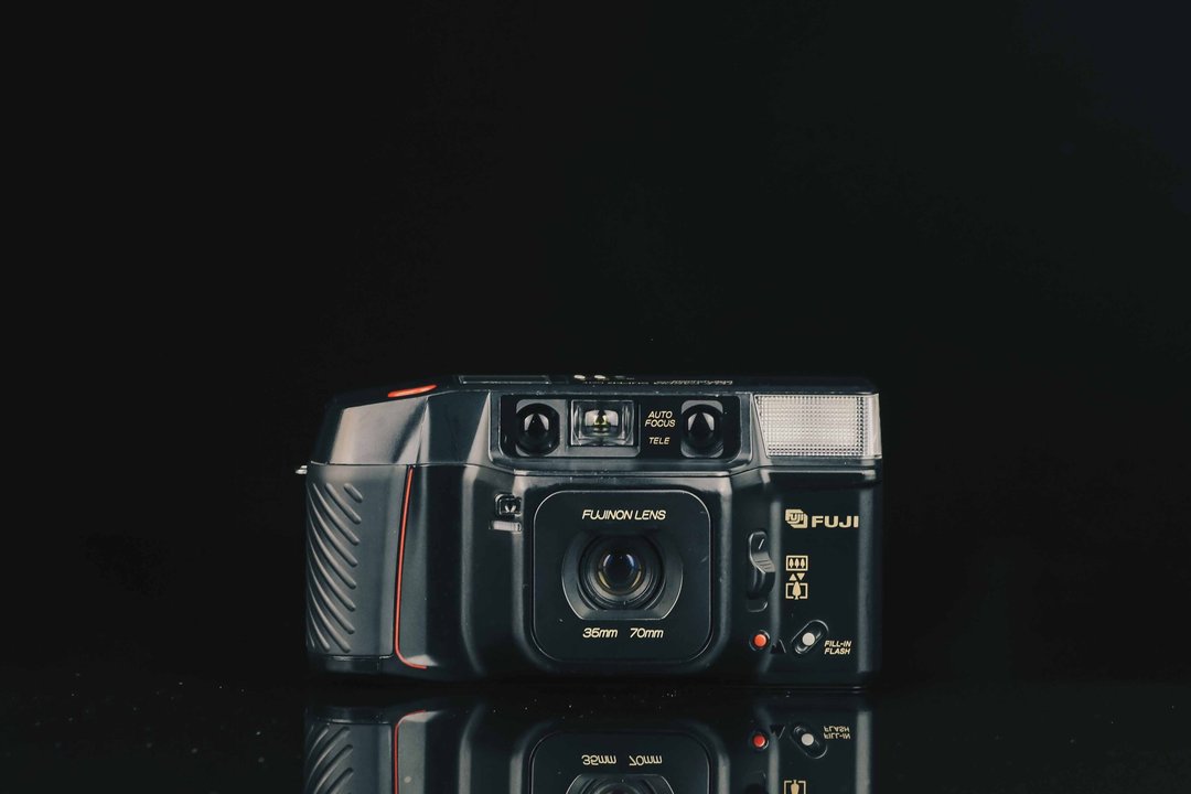 FUJI TELE CARDIA SUPER DATE #8482 #135底片相机 - 相机 - 其他金属 黑色