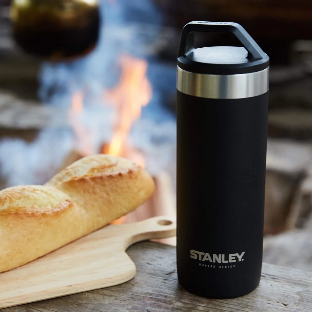 STANLEY 大师系列 单手保温杯 0.53L / 曜石黑 - 保温瓶/保温杯 - 不锈钢 黑色
