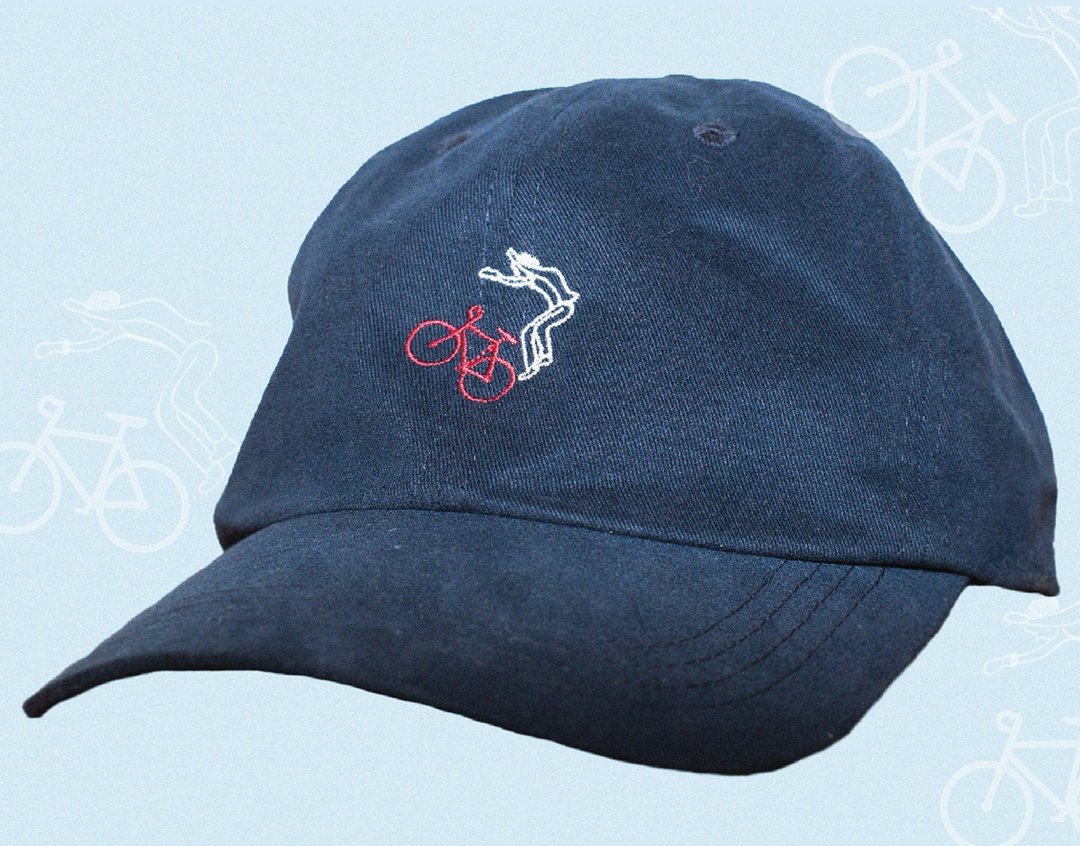 Troopers Urban riding cap (Navy) - 帽子 - 棉．麻 蓝色