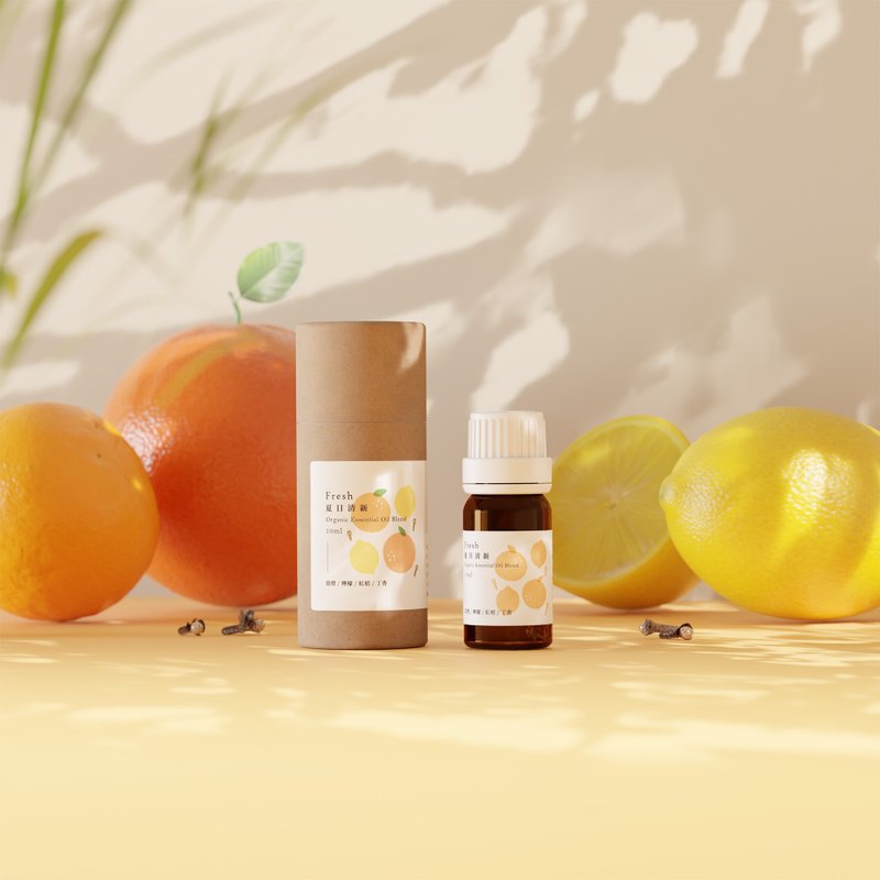 夏日清新 - 天然有机复方精油 10ml - 香薰/精油/线香 - 植物．花 