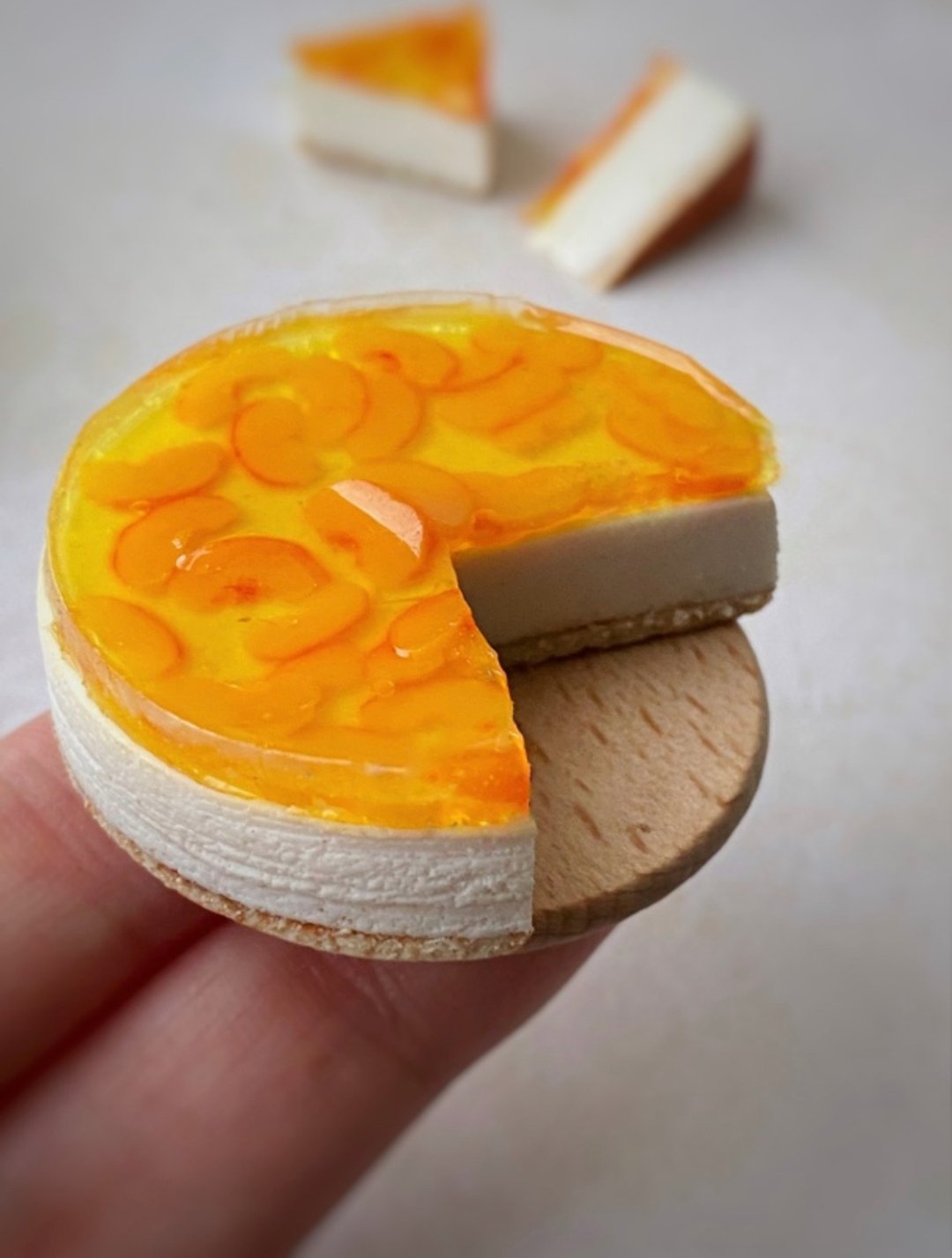 Miniature cake (jelly soufflé). TUTORIAL polymer clay. Mini bakery. Tiny foods. - 手工艺教程/工具书 - 其他材质 