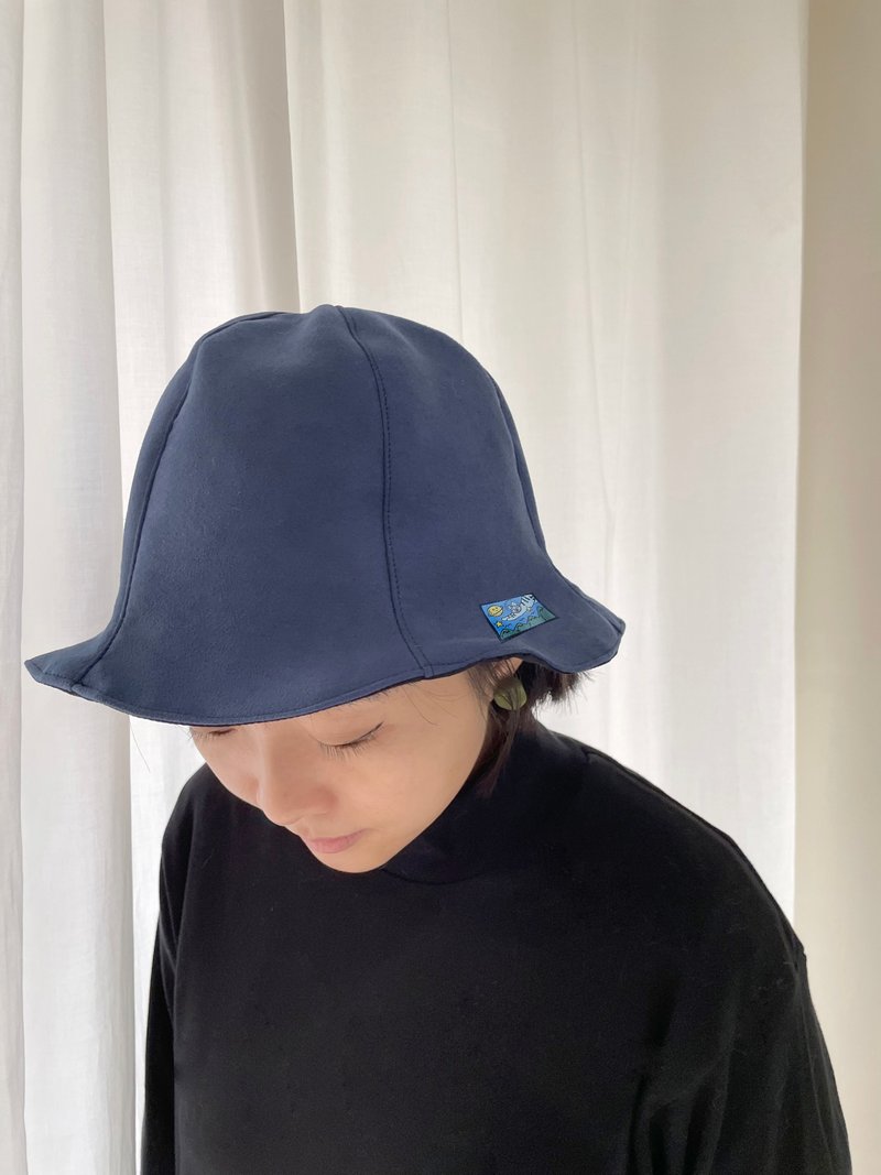 宇宙猫花苞帽 - 帽子 - 棉．麻 多色