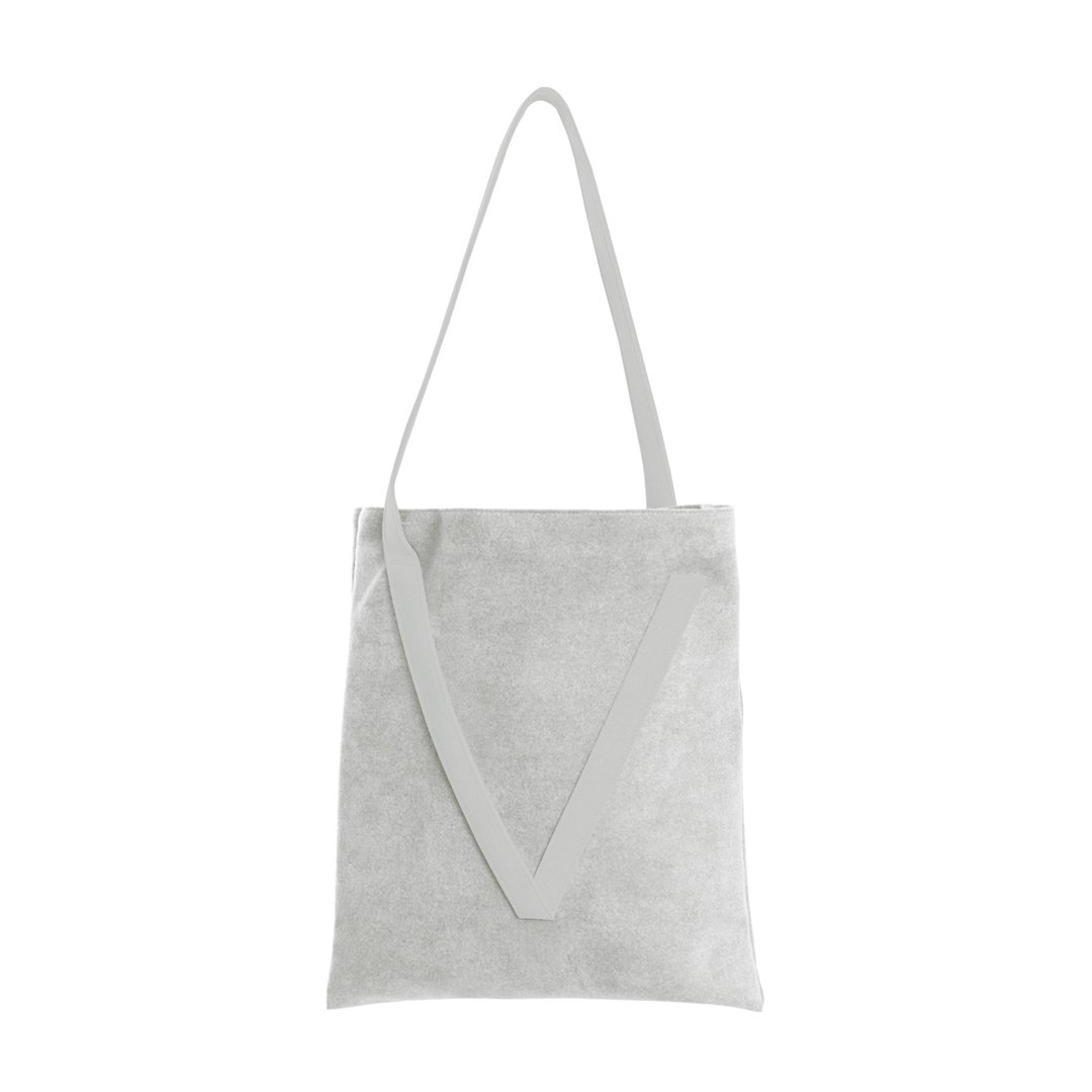 【Classic系列】V bag 单肩包 经典灰色 - 侧背包/斜挎包 - 其他人造纤维 灰色