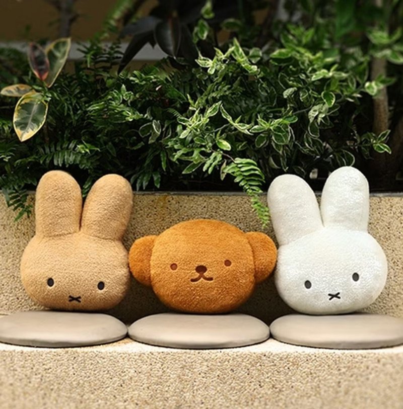 VIPO x MIFFY 大抱枕 40cm (三款可选) - 枕头/抱枕 - 聚酯纤维 多色