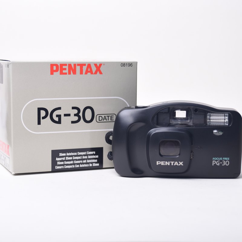Pentax PG-30 Date 底片相机 - 相机 - 塑料 黑色