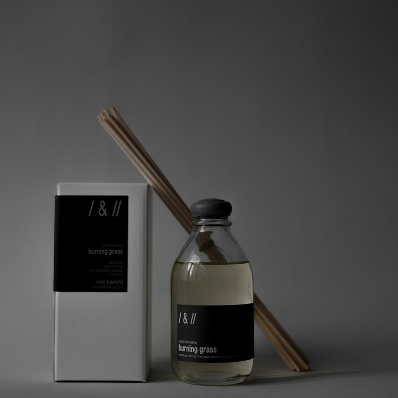 过去/回忆系列 | 无火香薰 200ml - 香薰/精油/线香 - 精油 黑色