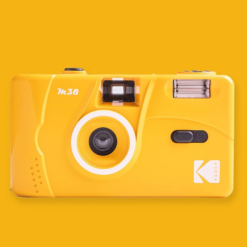 预购【Kodak 柯达】底片相机 M38 Yellow 柯达黄+随机底片 - 相机 - 塑料 黄色