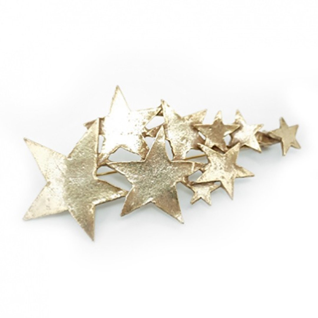Meteor Brooch (Gold) Meteo Brooch (Gold) / Pin Brooch PB 038 - 胸针 - 其他金属 金色