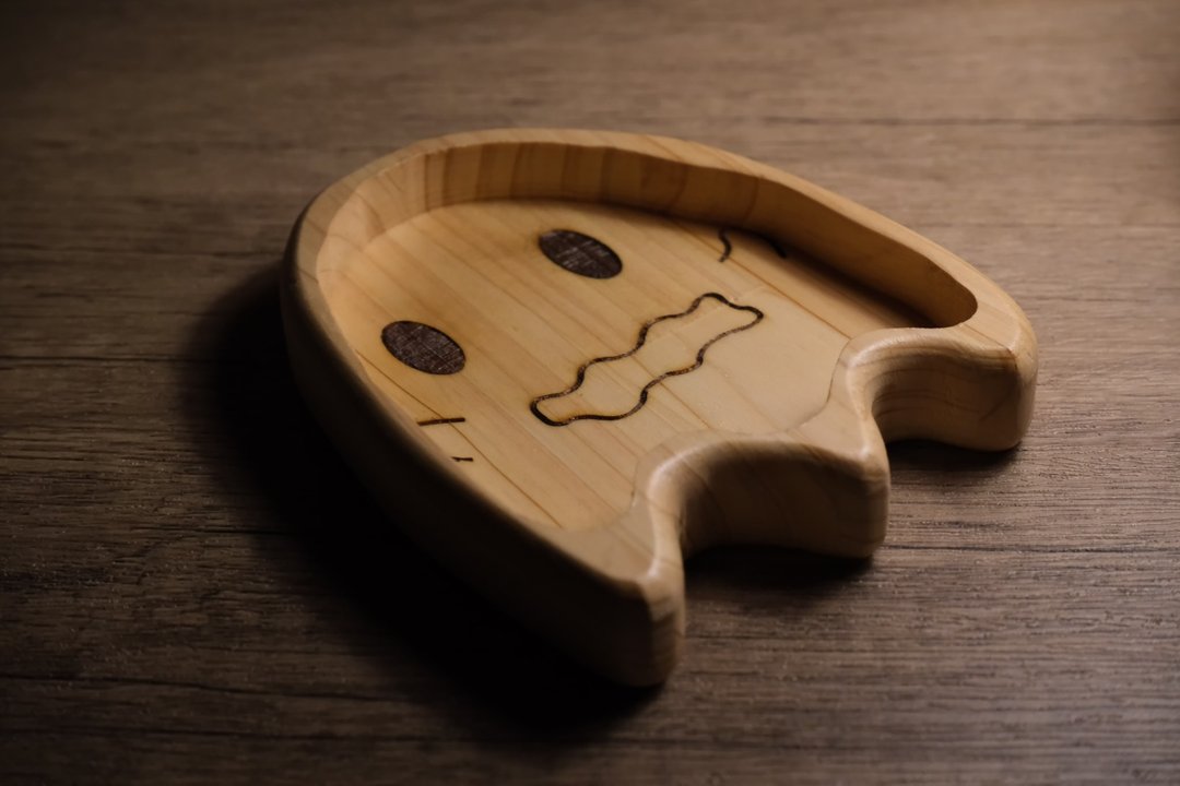 MOUSHENG  小鬼魂托盘 - 收纳用品 - 木头 