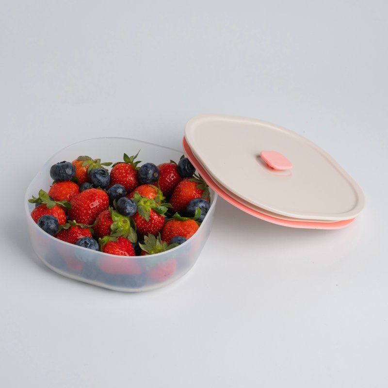 Color日日保鲜盒 500ml 便当盒 环保餐盒 可微波 台湾制造 - 便当盒/饭盒 - 塑料 