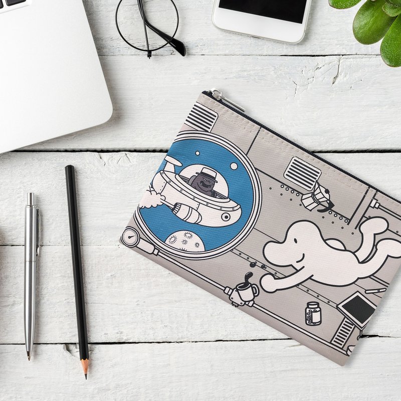 cama Beano & Friends 万用收纳袋(中)_太空cheers - 化妆包/杂物包 - 其他材质 灰色