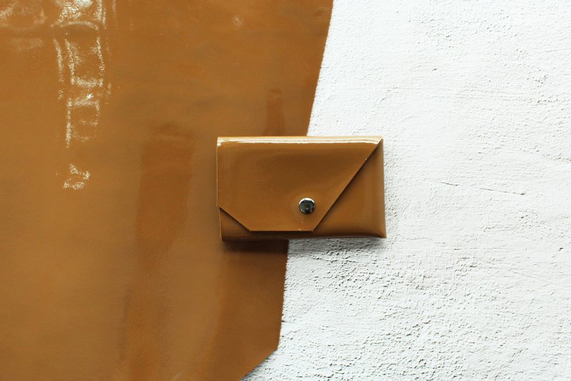 乐肯小卡包 防拨水真皮零钱包 狄更斯棕 - 零钱包 - 真皮 咖啡色