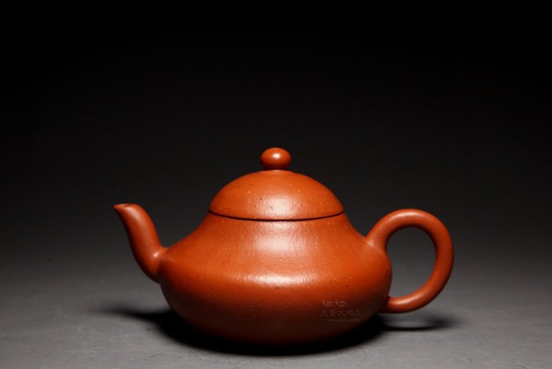 【梨形6】炎黄大地艺术 古法纯手工 摹古系列 小150cc - 茶具/茶杯 - 陶 红色
